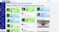 Desktop Screenshot of piano.tabnabber.com